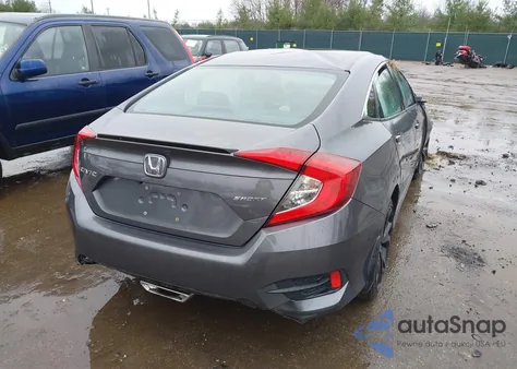 2019 Honda Civic Sport из США, поврежденный, VIN 2HGFC2F82KH513972